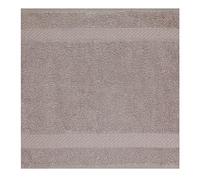 Betz Palermo - Portasapone 100% cotone, 30 x 30 cm, colore pietra