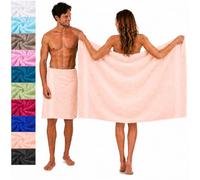 Betz set di 2 asciugamani per sauna PALERMO 100% cotone 80x200 cm colore albicocca