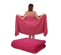 Betz set di 2 asciugamani per sauna PALERMO 100% cotone 80x200 cm colore cranberry