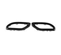 BEUAOCK 2 Pezzi di Ricambio for Copri-Punta Nero Lucido compatibili con Mercedes ABCE GLC CLS-Class W177 W247 W205 W213 X253 C257