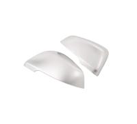 BEUAOCK 2 Pezzi di Rivestimento for specchietto retrovisore Laterale in Fibra di Carbonio for Auto, Compatibile con BMW Serie 2 X1 F48 F45 F46 2015-2021, Accessori for Auto(Silver)