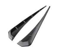 BEUAOCK 2 Pezzi parafango Auto Prese d'Aria Laterali Air Wing Vent Trim Adesivo Compatibile con Audi A3 S3 8L 8P 8V 8Y Sportback RS 3 RS3 berlina Accessori(Black-Red Gift)