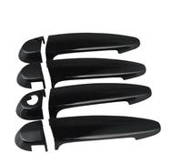 BEUAOCK Compatibile con BMW F30 E87 E90 E91 E92 E93 X1 X2 X3 X4 X6 for la Decorazione della Maniglia della portiera del conducente Sinistro(Gloss Black)