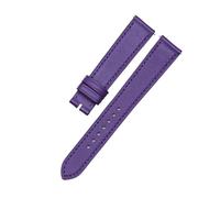 BEUAOCK Compatibile con cinturini for orologi Hermes H Hour/Cape Cod in pelle di vitello a grana liscia, accessori for cinturino da donna 16 17 20 mm(Purple)