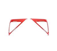 BEUAOCK Copertura Decorativa for Altoparlante del Montante Anteriore dell'auto Compatibile con Camaro 2010 2011 2012 2013 2014 2015, Accessori Interni(Red)