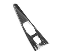 BEUAOCK Copertura del Pannello del Cambio multimediale for Auto in Fibra di Carbonio Compatibile con BMW M4 F83 2014-2019, Adesivi for Interni, ricambi e Accessori