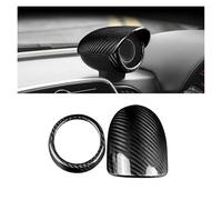 BEUAOCK Copertura in Vera Fibra di Carbonio Rigida RHD Compatibile con Adesivi for Auto Abarth 595 695 2012 2013 2014 2015 2016 2017 2018 2019 2020 2021 2022 2023(for RHD Black Carbon)