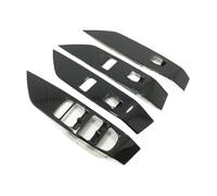 BEUAOCK Interno della Porta bracciolo Finestra Vetro Interruttore di Sollevamento Pulsante di Controllo Rivestimento Rivestimento Compatibile con Jaguar E-Pace E Pace 2018-2023 Accessori(Model A)