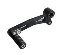 BEUAOCK Leva del cambio pieghevole regolabile in alluminio compatibile con MT03 MT-25 YZF-R3 R25 MT 03 MT 25 2014-2020 2019 2018 2017(Black)