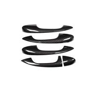 BEUAOCK Rivestimento for Maniglia portiera Auto Compatibile con Mercedes ABCE Class GLE GLS CLA GLC GLA X253 W213 W205 W247 W177 V177 A180 A200 A250 LHD(Carbon Fiber)