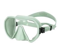 BEUCHAT Maxlux S - Maschera da snorkeling per apnea e caccia sottomarino, Verde Amande, Taglia unica