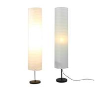 Beufee 2 Pezzi Paralumi da Terra in Carta di Riso, Paralume di Carta Bianco per Lampada a Sospensione, Paralume Riutilizzabile per Lampada da Terra LED, Accessori Decorativi