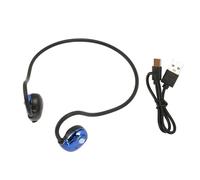 Beufee Cuffie a Conduzione Ossea, Cuffie a Orecchio Aperto Cuffie Bluetooth Wireless Cuffie a Conduzione Aerea Cuffie Sportive per Correre, Ciclismo, Camminata(Blu)