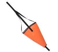 Beufee Drift Sock Sea Anchor, Calzini alla deriva per Barche in Kayak Anchor di trazione Corda Boa Mobile Freno a Palla Canoa per Canoa (Arancia)