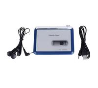 Beufee Lettore di Cassette Portatile, Registratore a Nastro con Inversione Automatica con Uscita Bluetooth per Cuffie All'altoparlante delle Cuffie per Conferenze E Seminari