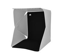 BEUFEE MINI Photo Studio Light Box, Kit di tenda per foto, tenda per luce fotografica pieghevole portatile con sfondi a 4 colori