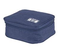 Beufee Organizer per cavi da viaggio, organizer elettronico Custodia da viaggio Borsa per organizer per cavi Organizzatore per cavi di ricarica Conservazione di accessori elettronici (Blu navy)