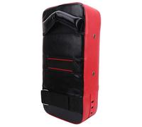 Beufee Pad Muay Thai, Cuscino da Allenamento per Kickboxing Antiurto, Bersaglio per Il Piede con Comoda Impugnatura per Allenamento e Protezione della Boxe (Nero Rosso)