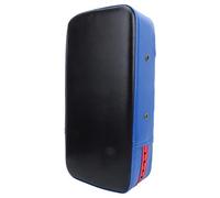 Beufee Pad Muay Thai, Cuscino da Allenamento per Kickboxing Antiurto, Bersaglio per Il Piede con Comoda Impugnatura per Allenamento e Protezione della Boxe (Nero Blu)