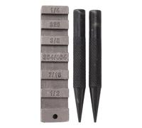 Beufee Rompicatena Tascabile, Rivetti per motoseghe e Strumento per la rimozione delle Maglie della Motosega, Kit di Riparazione per falegnameria per la Riparazione di seghe da 1 4