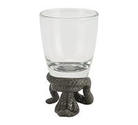 Beufee Shots Glass, Wine bicchieri Statue Snake Whisky Cup Cup Game Glast Game Punishing per la punizione in vetro.