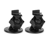 Beufee Supporto per Dash Cam, 2 pezzi Supporto a ventosa per fotocamera Supporto per cruscotto GPS Regolabile a 360 gradi Supporto a ventosa per auto Registratore Supporto a ventosa per