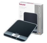 Beurer 704.04 KS 19 Bilancia da Cucina, Nero, eléctrica, cristallo