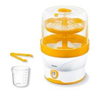 Beurer 953.08 BY 76 Sterilizzatore Digitale a Vapore, Arancione - NUOVO