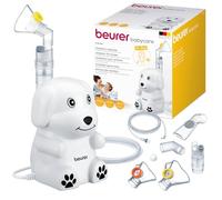Beurer Aerosol Ih 24 Kids per Bambini dal Simpatico Design a Forma di Cane con Tecnologia ad Aria Compressa Potenza di Nebulizzazione, circa 0.35 ml/min, Breve Tempo di Inalazione