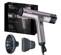 Beurer Asciugacapelli Beurer HC 100, Phon Potente da 1700 W per un'Asciugatura Rapida e Delicata e Acconciatura Precisa, 4 Livelli di Temperatura e Ventola, Bocchetta per Styling e Diffusore