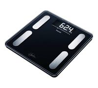 Beurer BF 400 Signature Line Black Bilancia Diagnostica con Portata fino a 200 kg, 31 x 31 cm, Nero