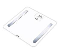 Beurer BF 600 Pure White Bilancia Diagnostica con Connettivita Bluetooth, bianco, lcd