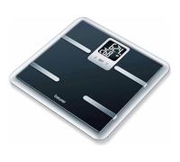 Beurer BG 40 Bilancia Diagnostica in Vetro, black, stainless steel