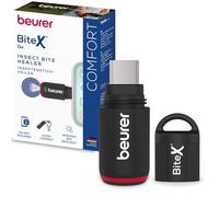 Beurer BiteX Go Dopopuntura per punture di insetti con connessione USB-C per smartphone Android e iPhone, trattamento con calore contro prurito, senza batterie, con luce integrata