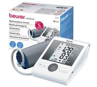 beurer misuratore di pressione da braccio esh univ manico 4x30mem bm-28 (658.16) - 4211125658137