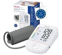 Beurer BM 38 Misuratore di pressione da braccio, Funzionamento con un solo pulsante BM 38, misurazione precisa grazie all'indicatore del valore a riposo, rilevazione delle aritmie, display XL