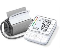 Beurer Misuratore Pressione arteriosa Automatico da Braccio Display Grande colore Bianco - BM 51 EasyClip