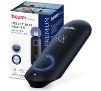 Beurer BR 90 Dopopuntura Giorno&Notte con Luce LED, Contro Punture e Morsi d'Insetto, Senza Additivi Chimici, Alleviare Prurito e Bruciore, Nero