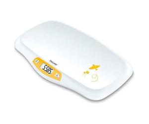 Beurer BY 80 bilancia per bambino Bianco, Giallo 1 pz Set combinato