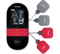 Beurer EM 59 Elettrostimolatore TENS/EMS con Funzione Calore, 2 canali Indipende