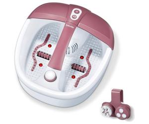 Beurer FB 35 Idromassaggio con Aromaterapia Rosso-Bianco 1 pz Set comb