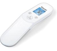 Beurer FT 85 Termometro Frontale Infrarossi Senza Contatto Temperatura Corporea Ambientale Oggetti, Febbre Bambini Neonati Adulti, 60 Memorie, Allarme Febbre Smile, Dispositivo Medico Certificato