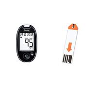 Beurer GL 44 (mg/dL) Misuratore di Glicemia & Strisce Reattive per la Glicemia,