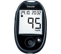 Beurer glucometro gl44 meter mg/dl nero