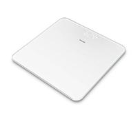 Beurer GS 225, Bilancia Pesapersone in Vetro con Display LED Magic, Colore Bianc