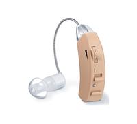 BEURER HA 50 Amplificatore Acustico Retroauricolare, Design Quasi Invisibile, Include 3 Misure di Auricolari