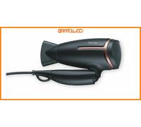 BEURER HC25 PHON 1600W IONIC 2VEL. 2TEMP. DA VIAGGIO NERO