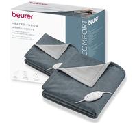 Beurer HD 75 Cosy Coperta elettrica 100 W Grigio Tessuto felpato