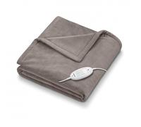 Beurer HD 75 Coperta elettrica 100 W Grigio Tessuto felpato