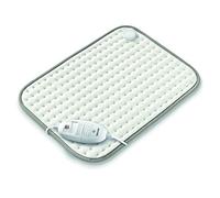 Beurer HKM-100 - Cuscinetto elettronico riscaldante, morbido al tatto, colore: bianco